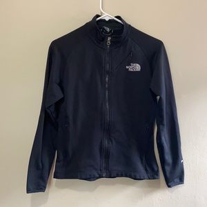 Small Black The North Face Zip Up Sweatshirt